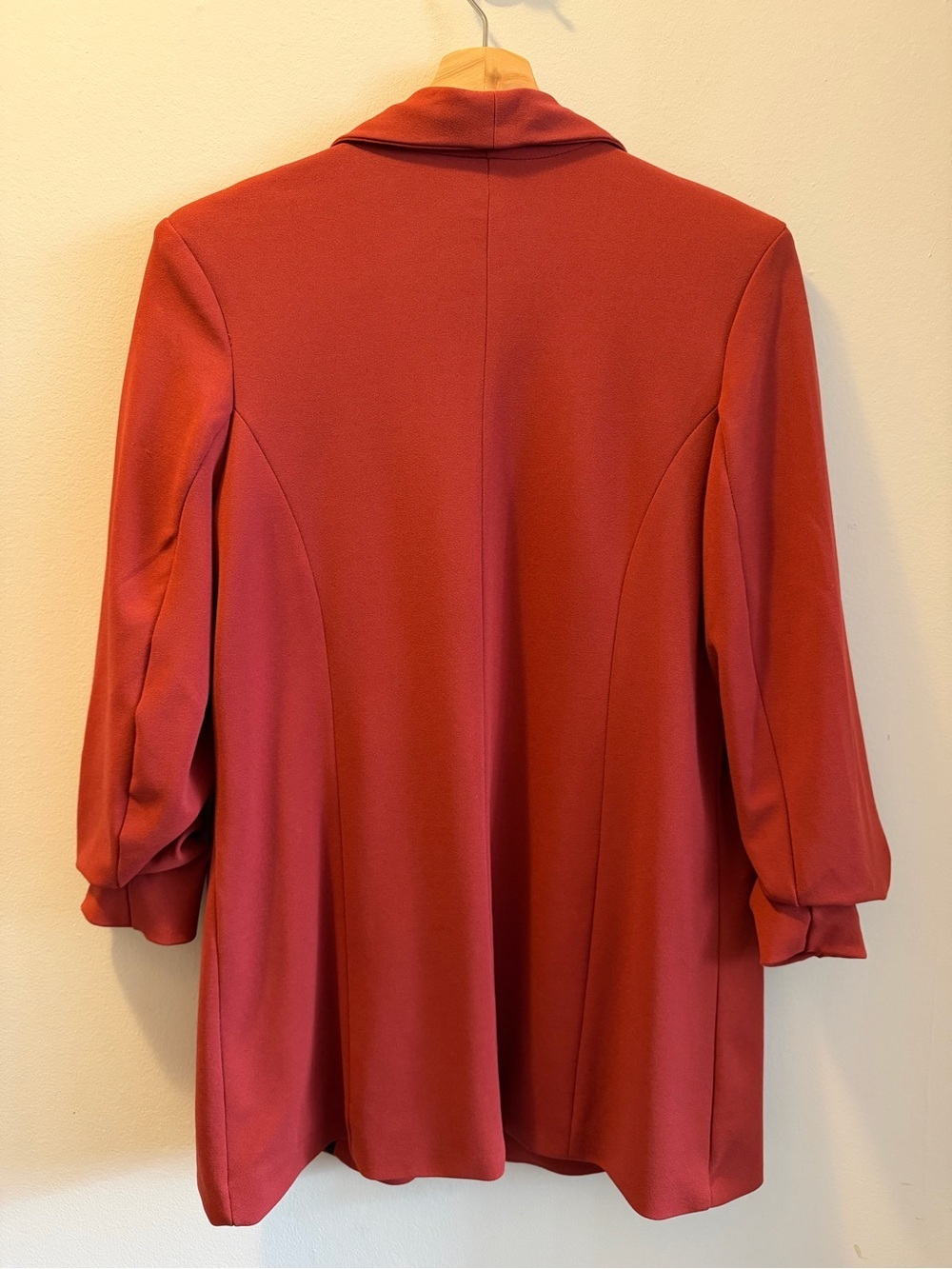 BB1 Rust Open-Front Blazer Jacket - Picture 3 of 6